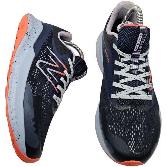 New Balance Dynasoft Nitrel v5 Indigo Eclipse Starlight Womens 9 D Trail Shoes - Picture 1 of 12